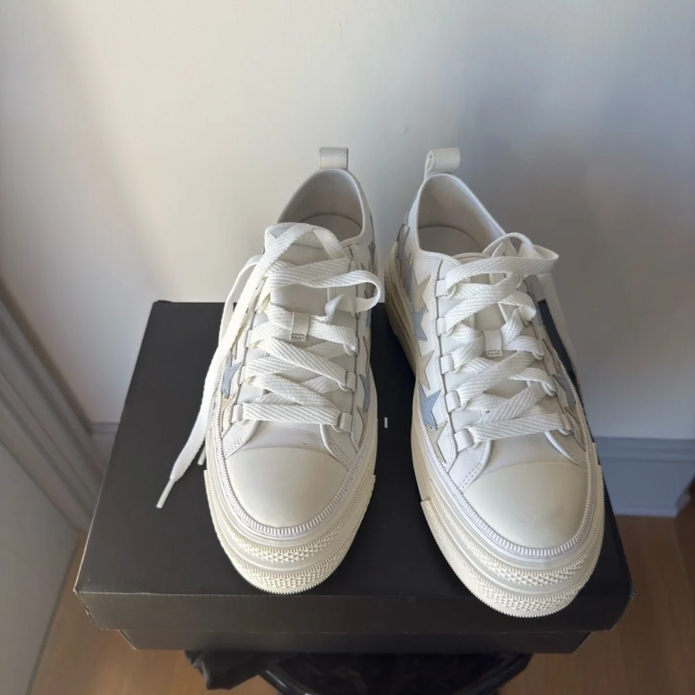 Amiri Platform Stars Court Low Sneakers - Picture 8 of 10